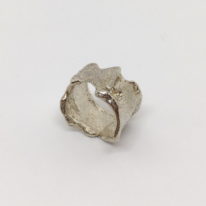 Large Reticulated Ring by Barbara Adams at The Avenue Gallery, a contemporary fine art gallery in Victoria, BC, Canada.