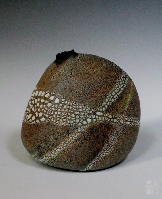 Ceramic Small Boulder by Sandra Dolph at The Avenue Gallery, a contemporary fine art gallery in Victoria, British Columbia, Canada.