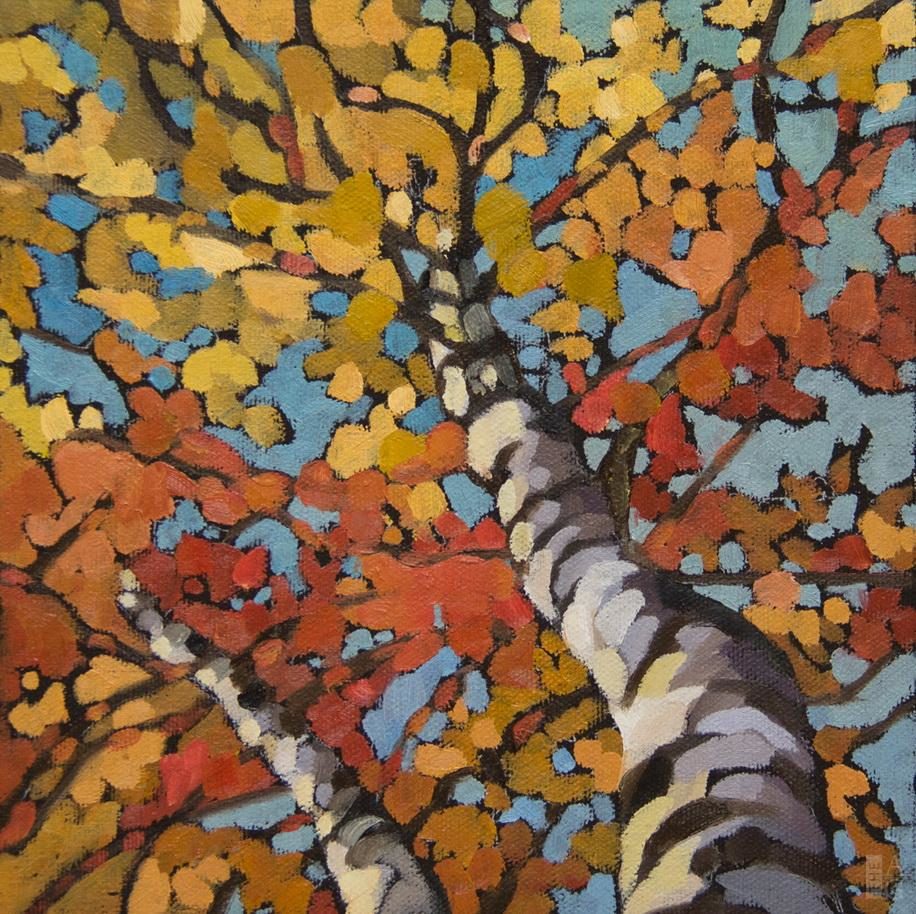 Birch Series 5 by Mary-Jean Butler