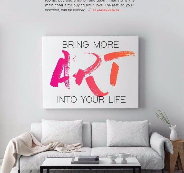 Bring More Art Into Your Life