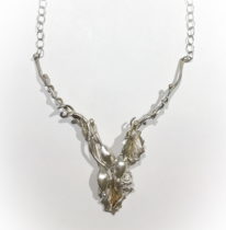 Sterling Silver Necklace by Darlene Letendre at The Avenue Gallery, a contemporary fine art gallery in Victoria, BC, Canada.