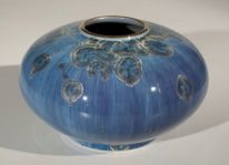 Blue Magic Bulb #676 by Bill Boyd at The Avenue Gallery, a contemporary fine art gallery in Victoria, BC, Canada.
