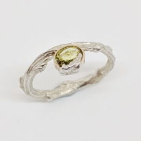 Twig with Peridot Ring by Andrea Russell at The Avenue Gallery, a contemporary fine art gallery in Victoria, BC, Canada.