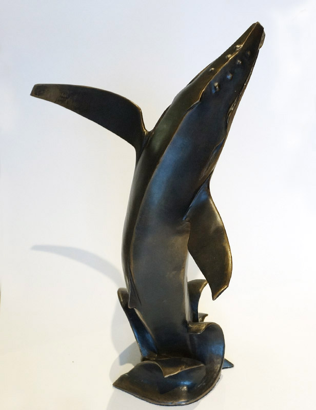 Bronze sculpture, Coastal Legend by Pavel Barta at The Avenue Gallery, a contemporary fine art gallery in Victoria BC, Canada