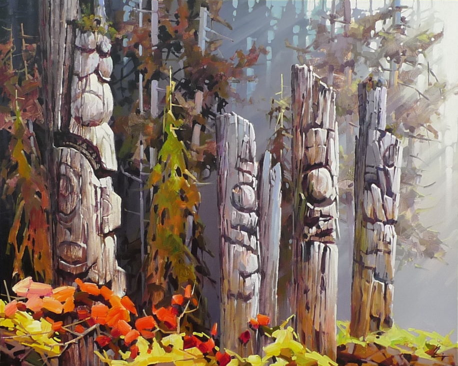 Pacific Northwest by Bi Yuan Cheng at The Avenue Gallery, a contemporary fine art gallery in Victoria, BC, Canada.