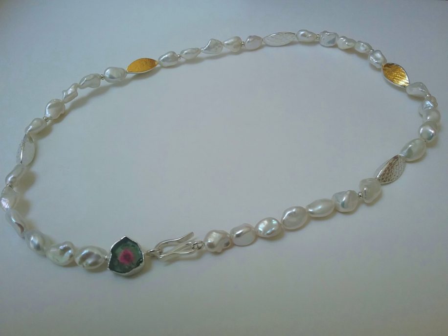 Long Beach Necklace by Andrea Roberts at The Avenue Gallery, a contemporary fine art gallery in Victoria, BC, Canada.
