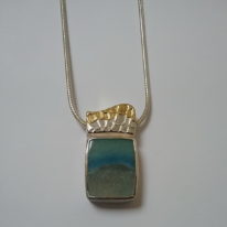 Chesterman Beach Necklace by Andrea Roberts at The Avenue Gallery, a contemporary fine art gallery in Victoria, BC, Canada.
