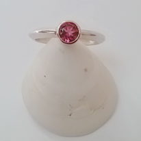 Pink Crush Ring by Andrea Roberts at The Avenue Gallery, a contemporary fine art gallery in Victoria, BC, Canada.