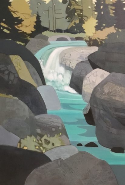 Rock Patterns by Lorna Dockstader at The Avenue Gallery, a contemporary fine art gallery in Victoria, BC, Canada.