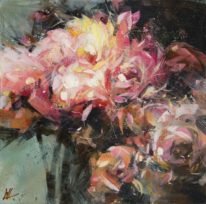 Pink Flower by William Liao at The Avenue Gallery, a contemporary fine art gallery in Victoria, BC, Canada.