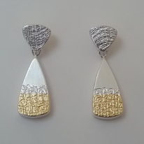 High Tide Earrings by Andrea Roberts at The Avenue Gallery, a contemporary fine art gallery in Victoria, BC, Canada
