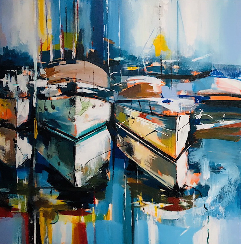 Morning Light II by Yared Nigussu at The Avenue Gallery, a contemporary fine art gallery in Victoria, BC, Canada