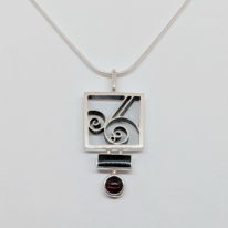 Spiral Pendant by Brenda Roy at The Avenue Gallery, a contemporary fine art gallery in Victoria, BC, Canada