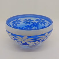 Small Graal Bowl (Blue) by Naoko Takenouchi at The Avenue Gallery, a contemporary fine art gallery in Victoria, BC, Canada.