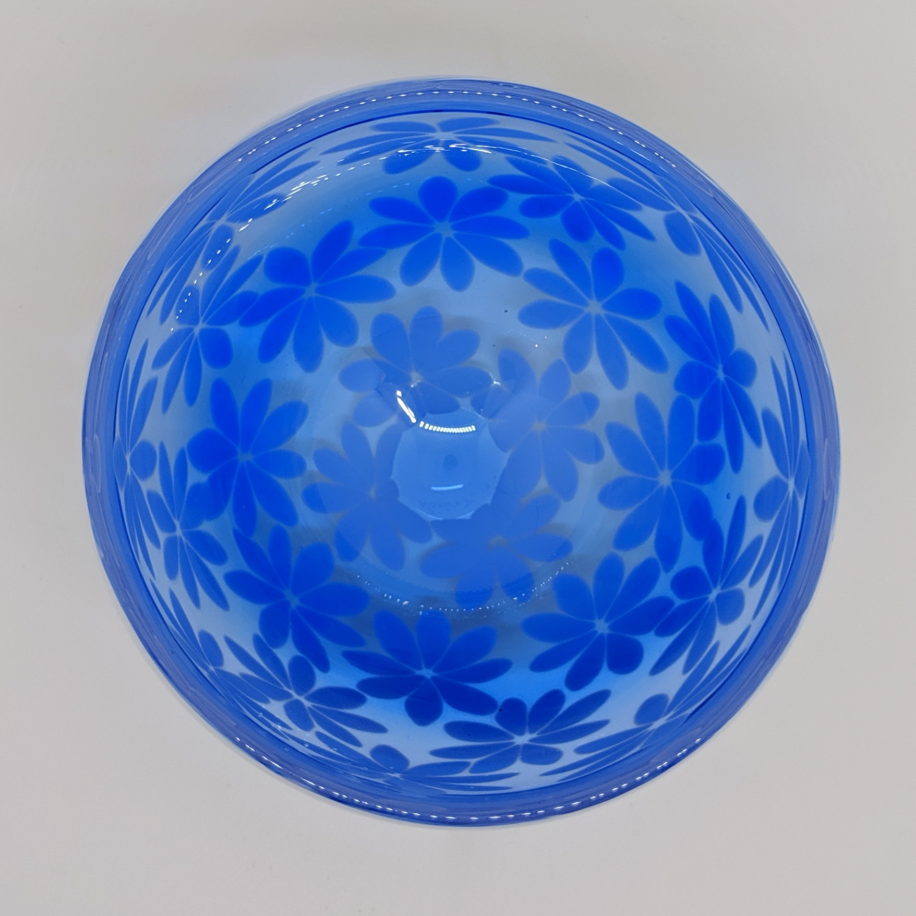 Small Graal Bowl (Blue) by Naoko Takenouchi at The Avenue Gallery, a contemporary fine art gallery in Victoria, BC, Canada.