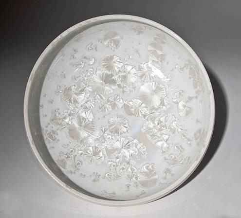 Pearl Crystalline Bowl #334 by Bill Boyd at The Avenue Gallery, a contemporary fine art gallery in Victoria, BC, Canada