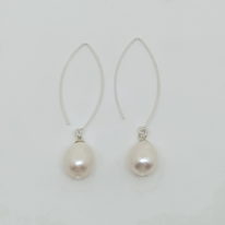 Freshwater Pearl Earrings by Val Nunns at The Avenue Gallery, a contemporary art gallery in Victoria, BC., Canada