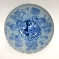 Blue Bowl #431 by Bill Boyd at The Avenue Gallery, a contemporary fine art gallery in Victoria, BC, Canada.