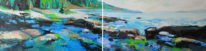French Beach by Becky Holuk at The Avenue Gallery, a contemporary fine art gallery in Victoria,BC, Canada.