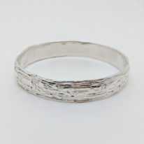 Bark Bangle (XXL) by A & R Jewellery at The Avenue Gallery, a contemporary fine art gallery in Victoria, BC, Canada.