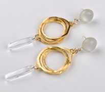 Alma Earrings by Mary Lou Banks at The Avenue Gallery, a contemporary fine art gallery in Victoria, BC, Canada.
