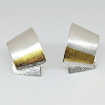 Wave Earrings by Andrea Roberts at The Avenue Gallery, a contemporary fine art gallery in Victoria, BC, Canada.