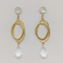 Darla Earrings by LULU B Designs at The Avenue Gallery, a contemporary fine art gallery in Victoria, BC, Canada.