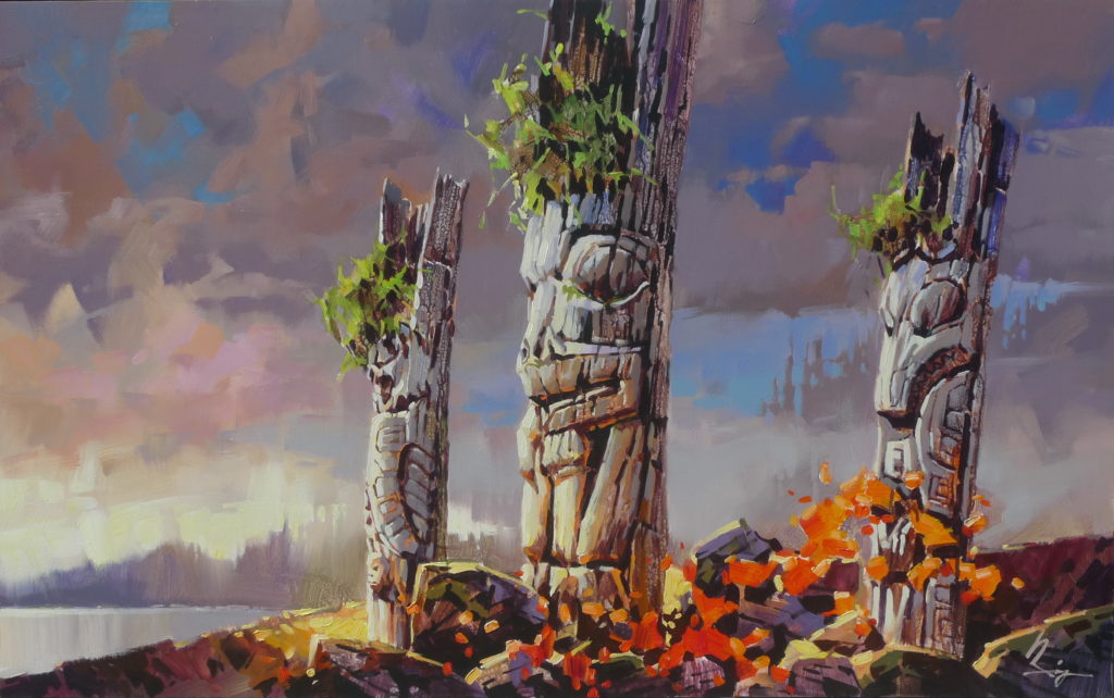 Witness of History by Bi Yuan Cheng at The Avenue Gallery, a contemporary fine art gallery in Victoria, BC, Canada.