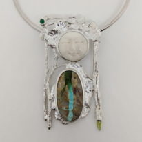 Deva Pendant by Andrea Russell at The Avenue Gallery, a contemporary art gallery in Victoria, BC, Canada