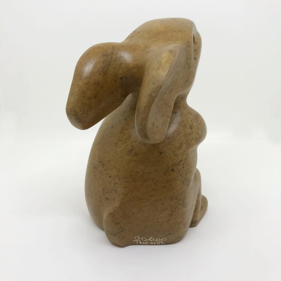 Curious Hare by Vance Theoret at The Avenue Gallery, a contemporary fine art gallery in Victoria, BC, Canada.