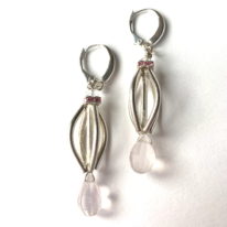 Deva Earrings by LULU B Designs at The Avenue Gallery, a contemporary fine art gallery in Victoria, BC, Canada.