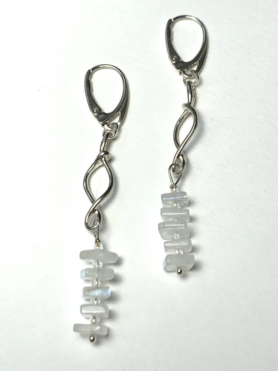 Dara Earrings by LULU B Designs at The Avenue Gallery, a contemporary fine art gallery in Victoria, BC, Canada.