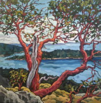 Island View by Mary-Jean Butler at The Avenue Gallery, a contemporary fine art gallery in Victoria, BC, Canada.
