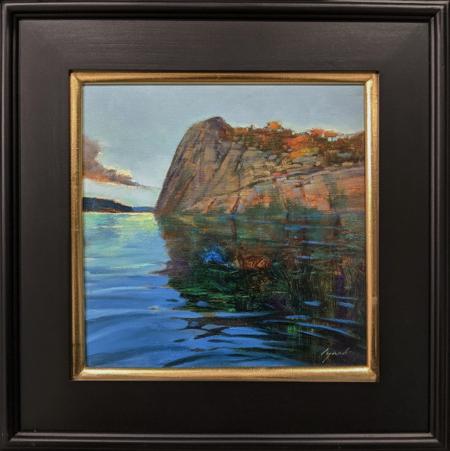 Little Bull Pass, Jedediah Island (Field Study) by Brent Lynch at The Avenue Gallery, a contemporary fine art gallery in Victoria, BC, Canada.