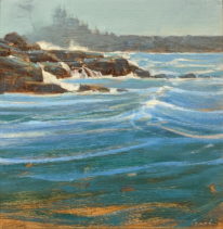 Ucluelet Tide (Field Study) by Brent Lynch at The Avenue Gallery, a contemporary fine art gallery in Victoria, BC, Canada.