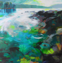 Tidal Pools by Becky Holuk at The Avenue Gallery, a contemporary fine art gallery in Victoria, BC, Canada
