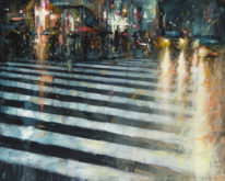 Rhythm of City by William Liao at The Avenue Gallery, a contemporary fine art gallery in Victoria, BC, Canada.