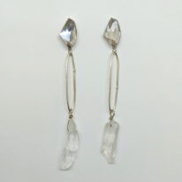 Glitz Earrings by LULU B Designs at The Avenue Gallery, a contemporary fine art gallery in Victoria, BC, Canada.