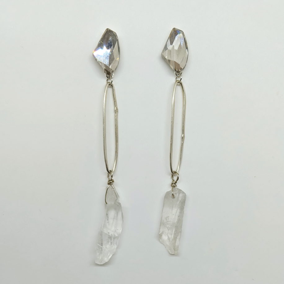 Glitz Earrings by LULU B Designs at The Avenue Gallery, a contemporary fine art gallery in Victoria, BC, Canada.