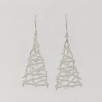 Triangle Twig Earrings by A & R Jewellery at The Avenue Gallery, a contemporary fine art gallery in Victoria, BC, Canada.