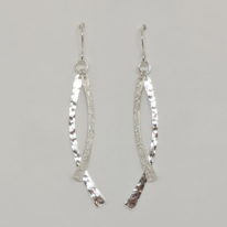 Double Long Bar Earrings (Medium) by A & R Jewellery at The Avenue Gallery, a contemporary fine art gallery in Victoria, BC, Canada.