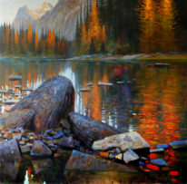 O’Hara, Opabin Plateau by Brent Lynch at The Avenue Gallery, a contemporary fine art gallery in Victoria, BC, Canada.