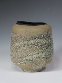 Small Rock Vessel by Sandra Dolph at The Avenue Gallery, a contemporary fine art gallery in Victoria, BC, Canada.