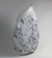 White with Grey & Plum by Guy Hollington at The Avenue Gallery, a contemporary fine art gallery in Victoria, BC, Canada.