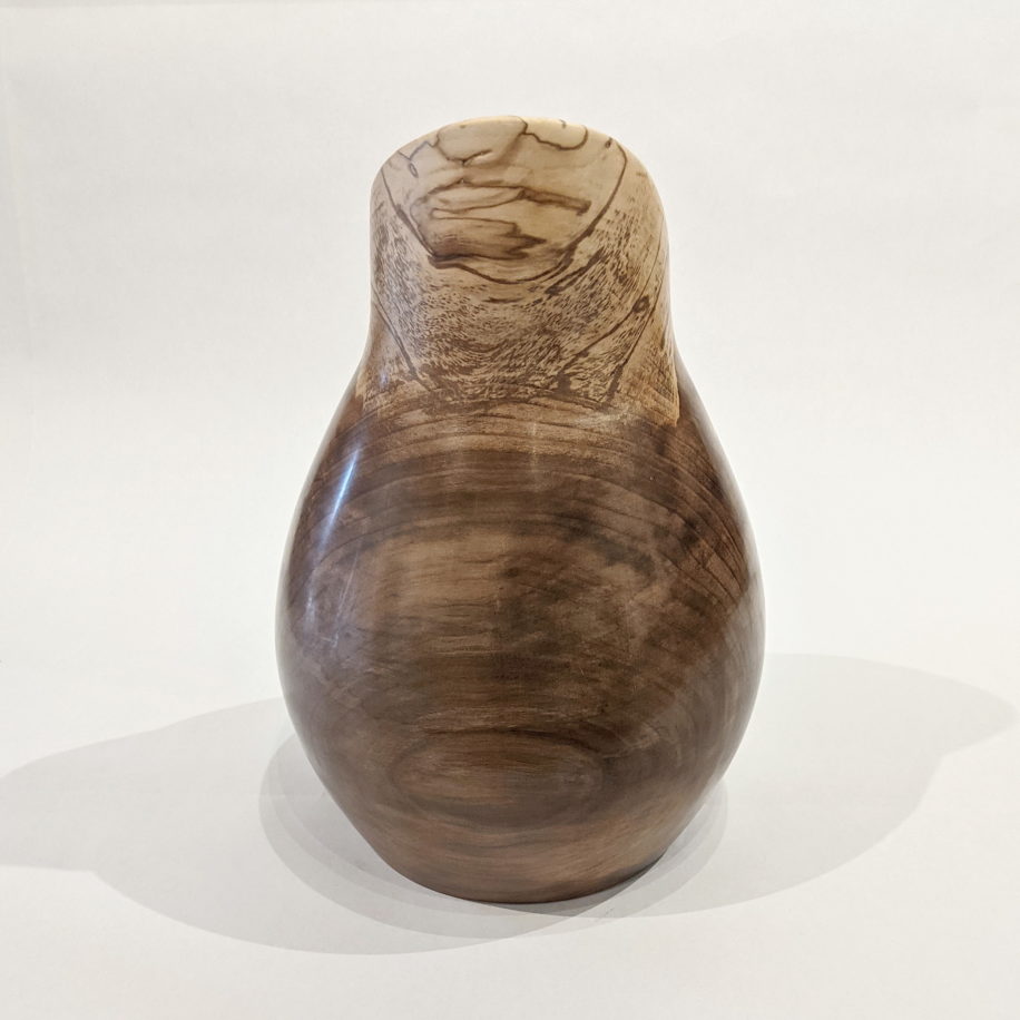 Spalted Ash Vessel by Laurie Ward at The Avenue Gallery, a contemporary fine art gallery in Victoria, BC, Canada.