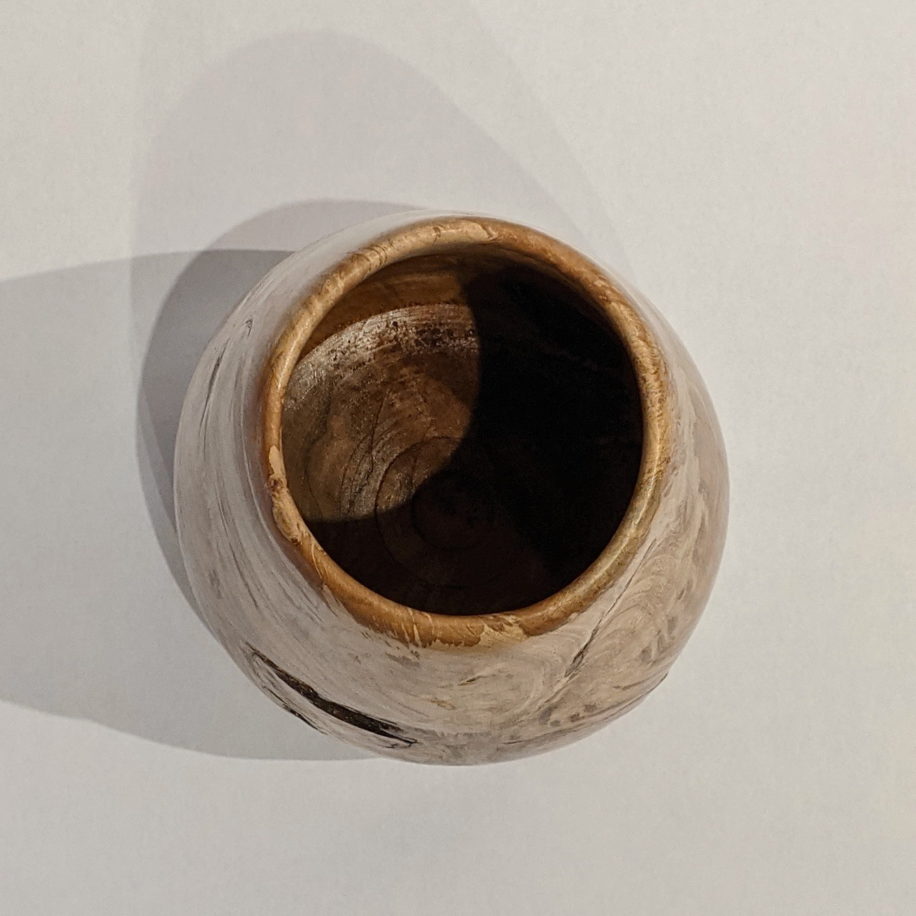 Spalted Maple Vessel by Laurie Ward at The Avenue Gallery, a contemporary fine art gallery in Victoria, BC, Canada.