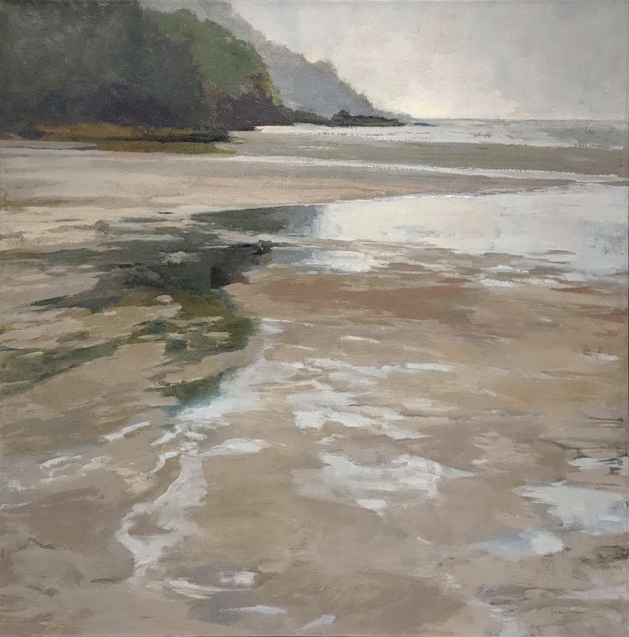 San Josef Bay Reflections by Maria Josenhans at The Avenue Gallery, a contemporary fine art gallery in Victoria, BC, Canada.