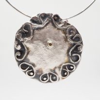 Hearts Pendant Necklace by Artyra Studio at The Avenue Gallery, a contemporary fine art gallery in Victoria BC, Canada
