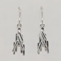 Small Bark Earrings by A & R Jewellery at The Avenue Gallery, a contemporary fine art gallery in Victoria, BC, Canada.
