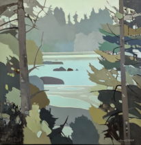 Quiet Bay by Lorna Dockstader at The Avenue Gallery, a contemporary fine art gallery in Victoria BC, Canada